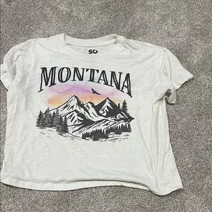 SO Montana Mountain Tee with Sunset